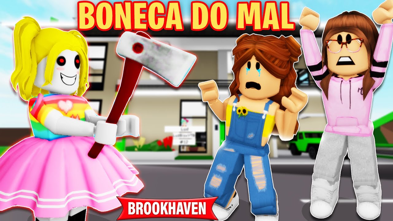 A BONECA POSSUÍDA EM BROOKHAVEN 🏡RP | Roblox