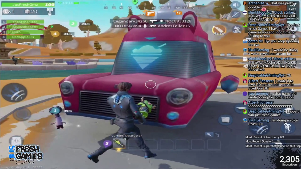 Creative Destruction Live Stream! I Want Dubs!