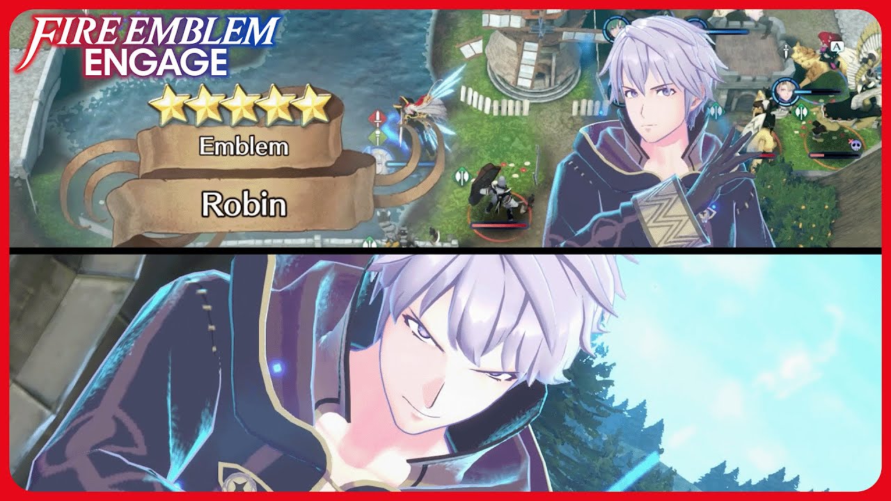 Emblem Veronica summons Robin - Fire Emblem Engage DLC