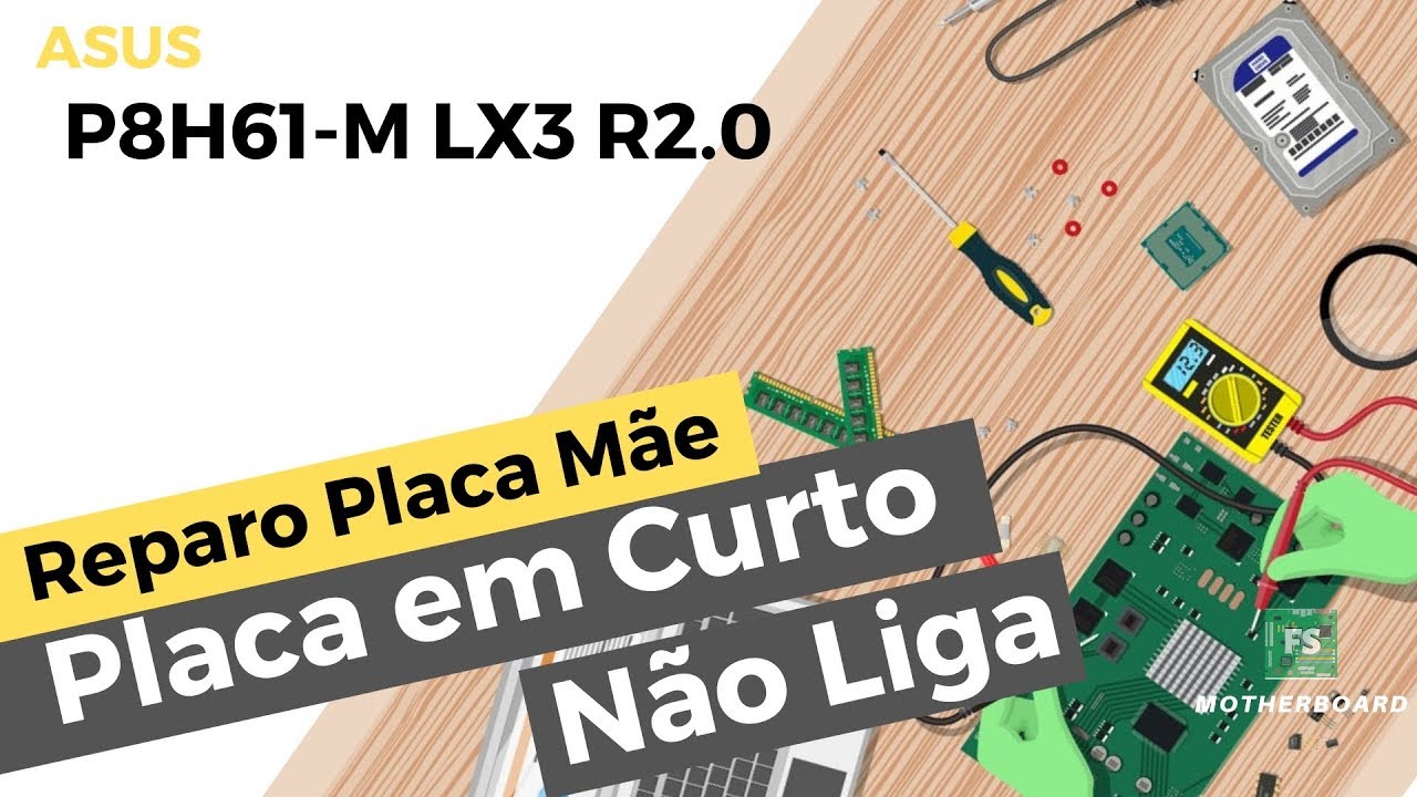 pc nao liga |placa mae  ASUS P8H61-M LX3 R2.0 - 1155