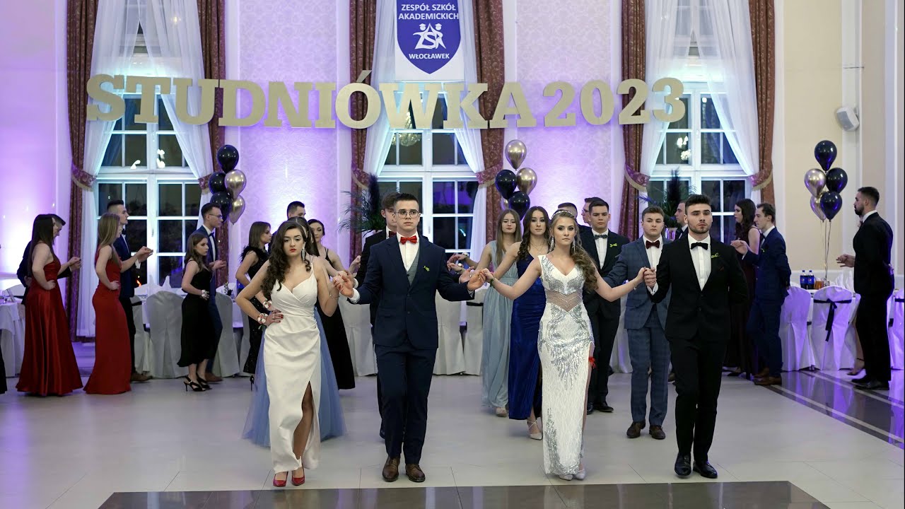 Studniówka 2023 _ Zespół Szkół Akademickich we Włocławku.