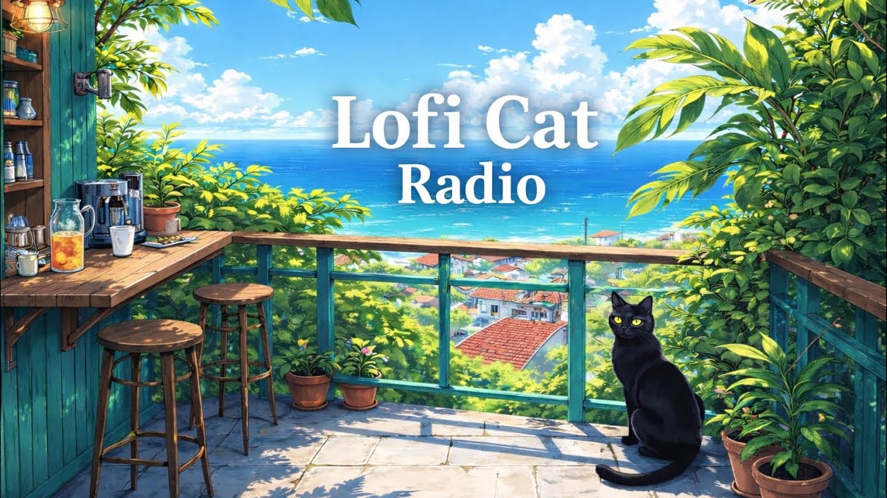 Lofi Cat Radio 【 Relax Lofi 🌿1Hour Study / Relax /Sleep】