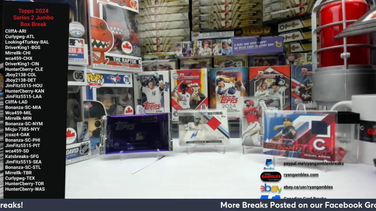 2024 Topps Series 2 Jumbo Break