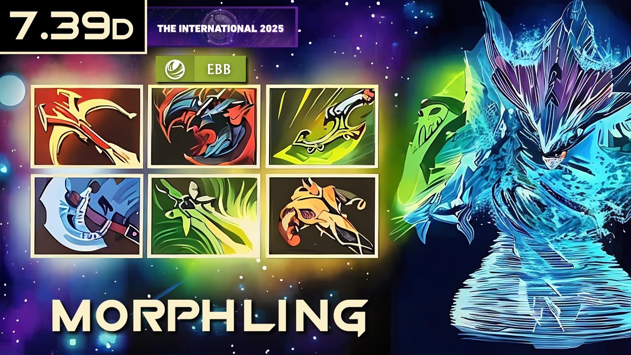 [CARRY] SHIRO MORPHLING 7.39d | THE INTERNATIONAL 2025 | #Dota2 #4K