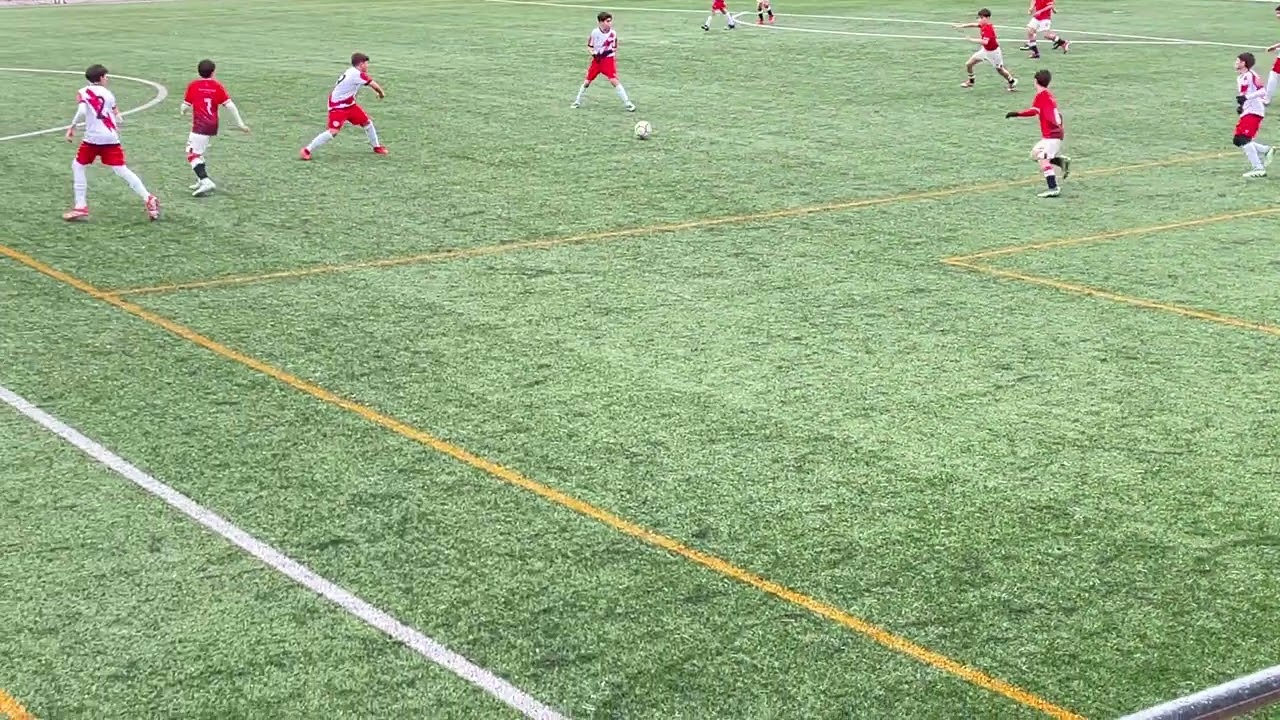 RIVAS FC D (0-1) F RAYO VALLECANO E. Primer tiempo. Infantiles