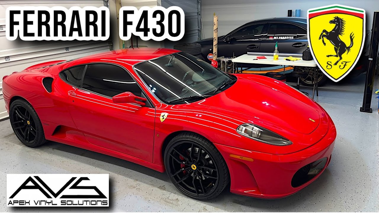 Adding Stripes to this Ferrari F430