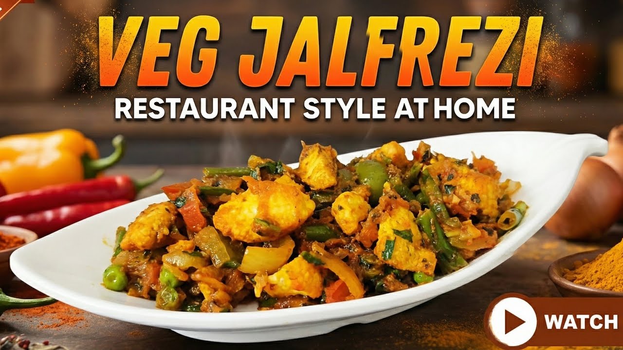  Restaurant Style Veg Jalfrezi at Home | Perfect Mixed Veg Sabzi