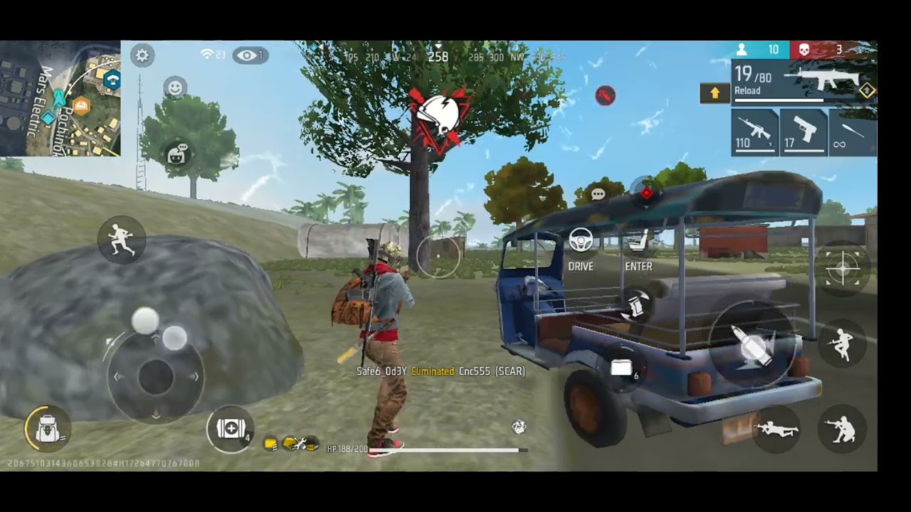 Free fire first match