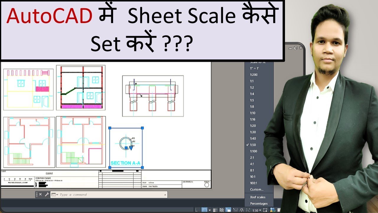 AutoCAD Sheet Scale Ratios Made Easy: Learn to Set 1:100, 1:50, and 1:10 with Expert Tips!
