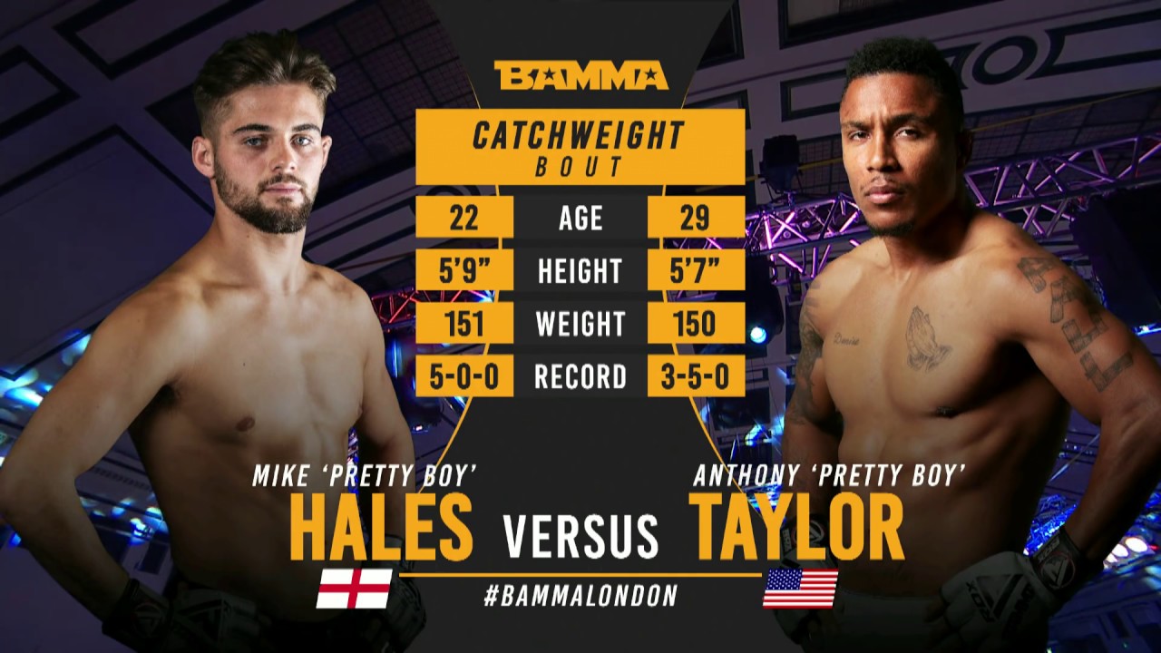Mike Hayles Vs Anthony Taylor | BAMMA 36