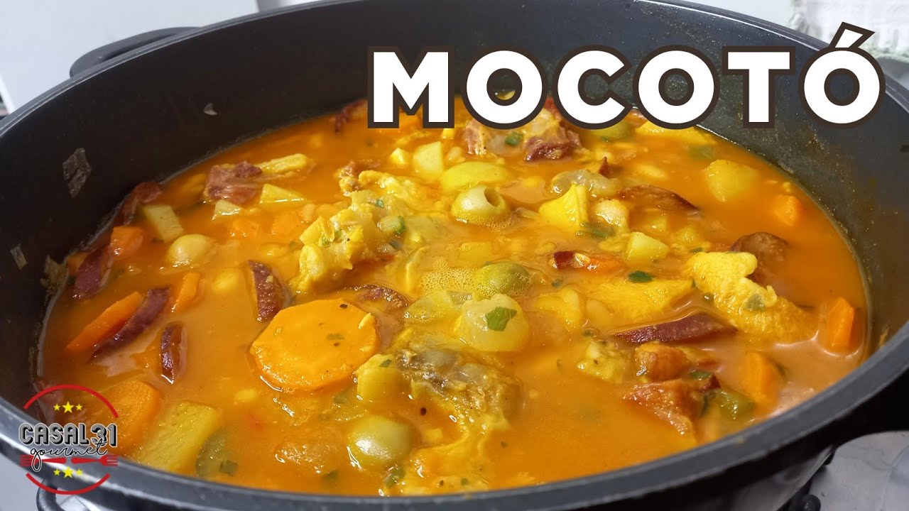 MARAVILHOSO MOCOTÓ COM DOBRADINHA E FEIJÃO BRANCO