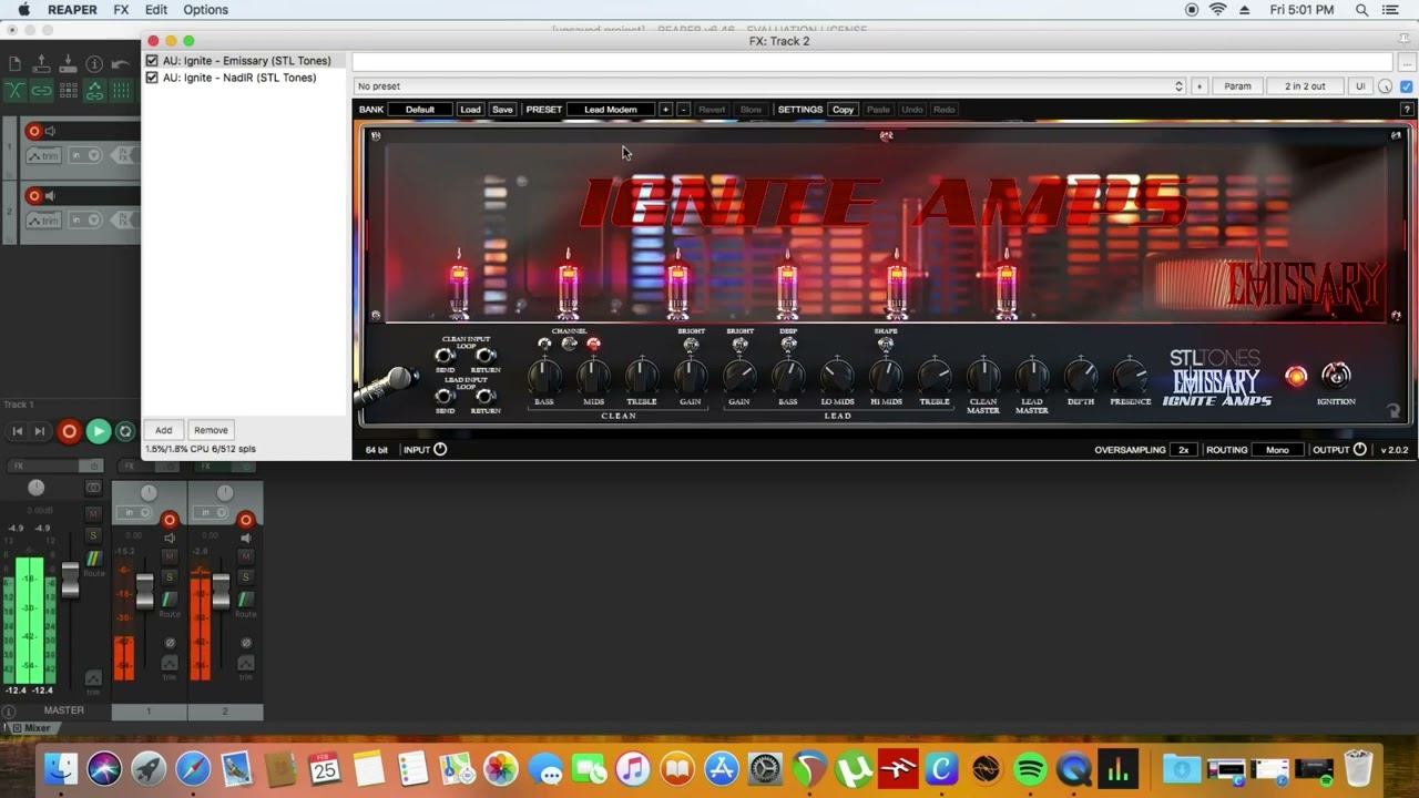 STL Tones Ignite Emissary Demo
