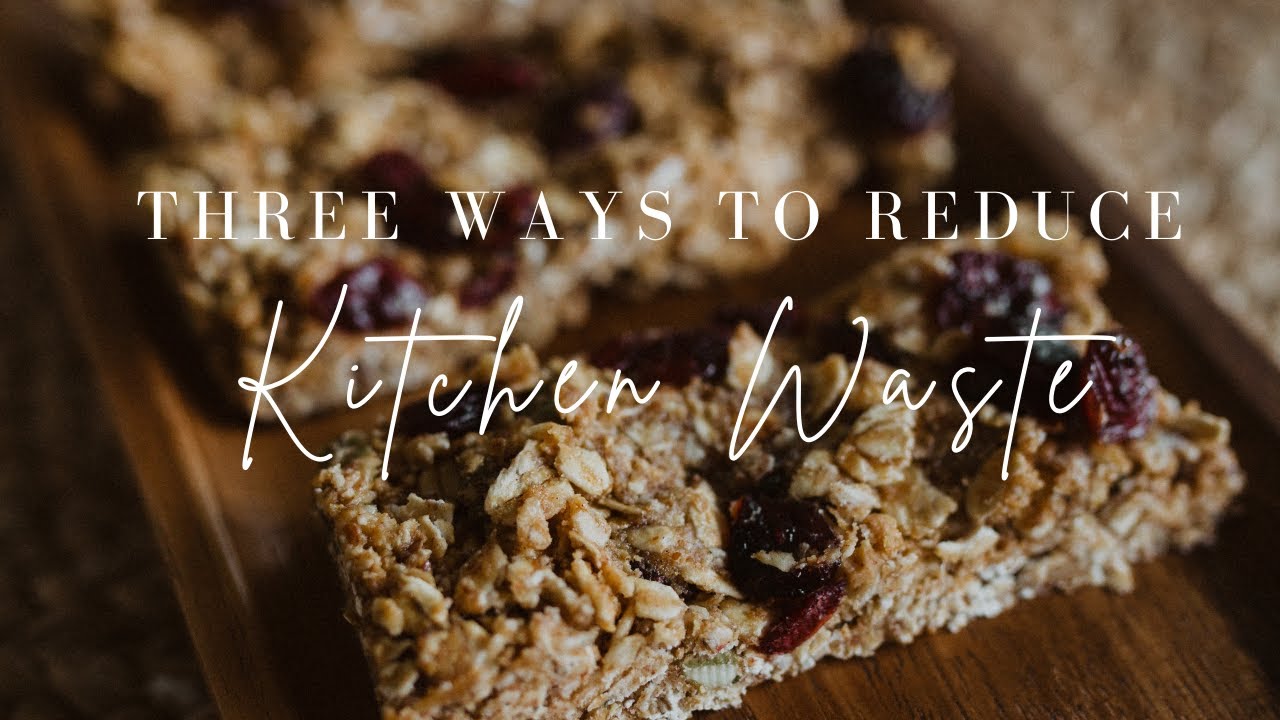 Three Ways to Reduce Your Kitchen Waste | Vitamix FC-50 review
