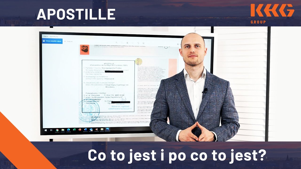 Apostille. Co to jest i po co to jest?