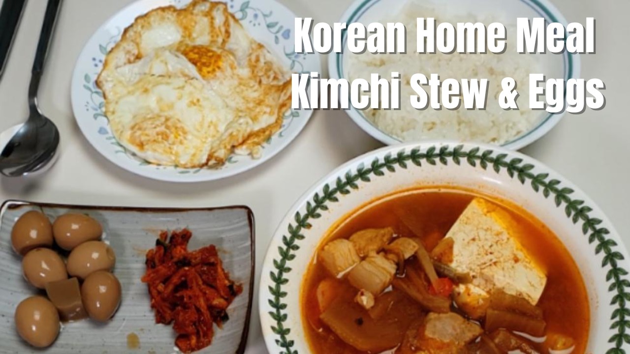 Kimchi Stew with Fried Egg 🍳 | Ultimate Korean Comfort Food