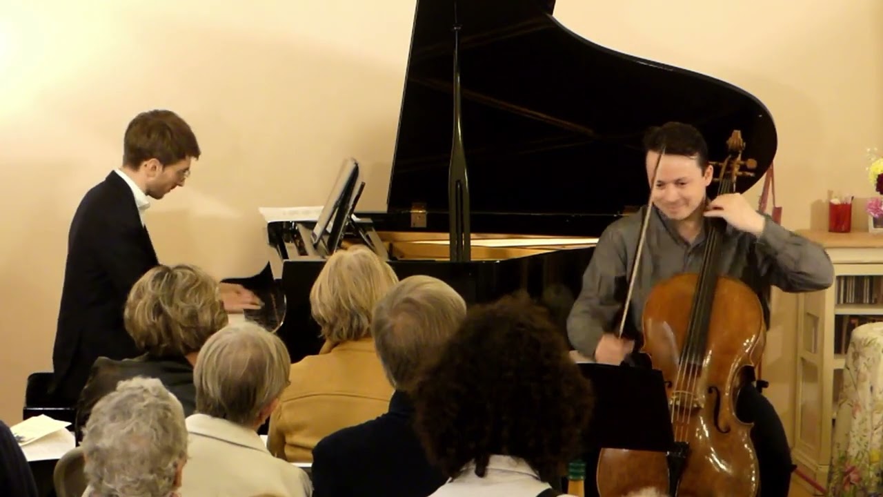 Yuko Uébayashi: Sonate pour violoncelle et piano/Yan Levionnois, violoncelle Guillaume Bellom, piano