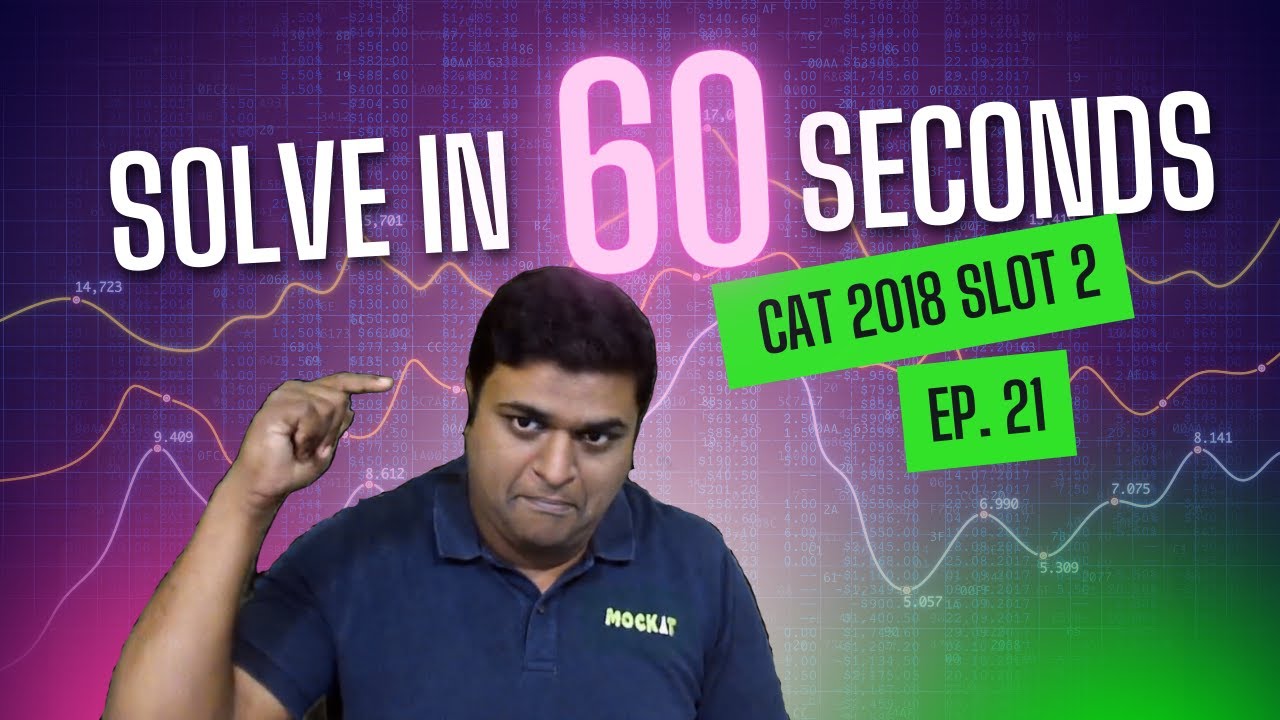 Crack CAT Questions in 60 Seconds! Quick Solve Challenge | CAT Exam Qn 21 | Mockat