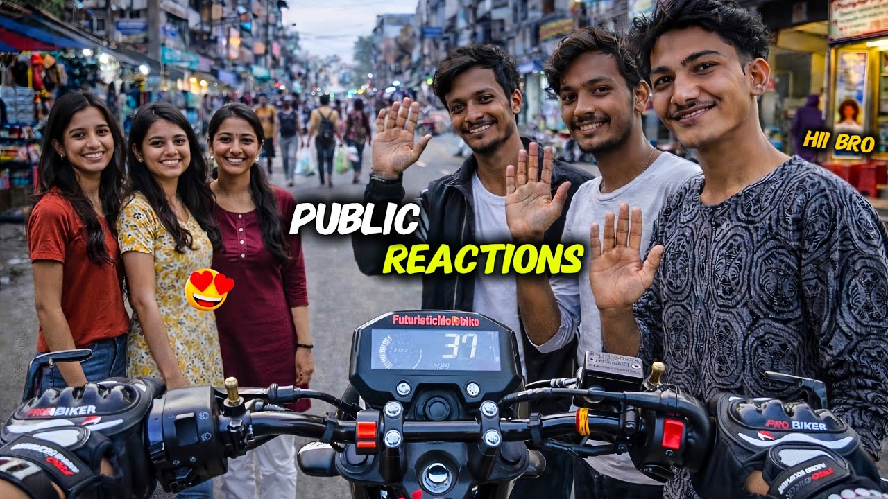 This Bike Turned Heads Everywhere! 👀 Public Reaction