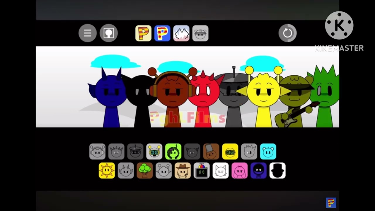 Sprunki super toons but if it had horror mode