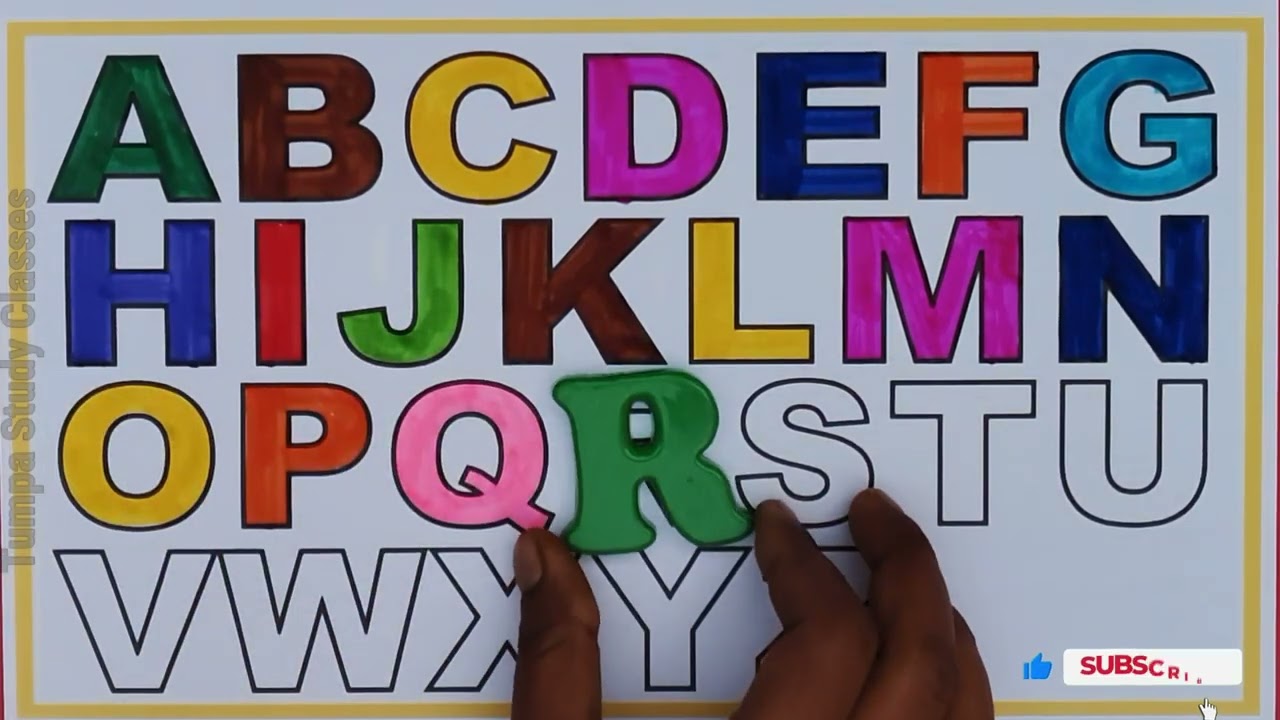 A to Z Phonics Songs | Alphabet, ABC song, A to Z, Kids rhymes, Alphabet ABC r#painting #drawing