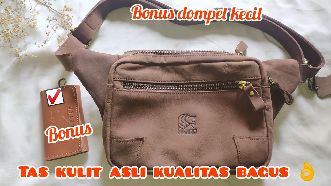 UNBOXING TAS PRIA DARI KULIT ASLI