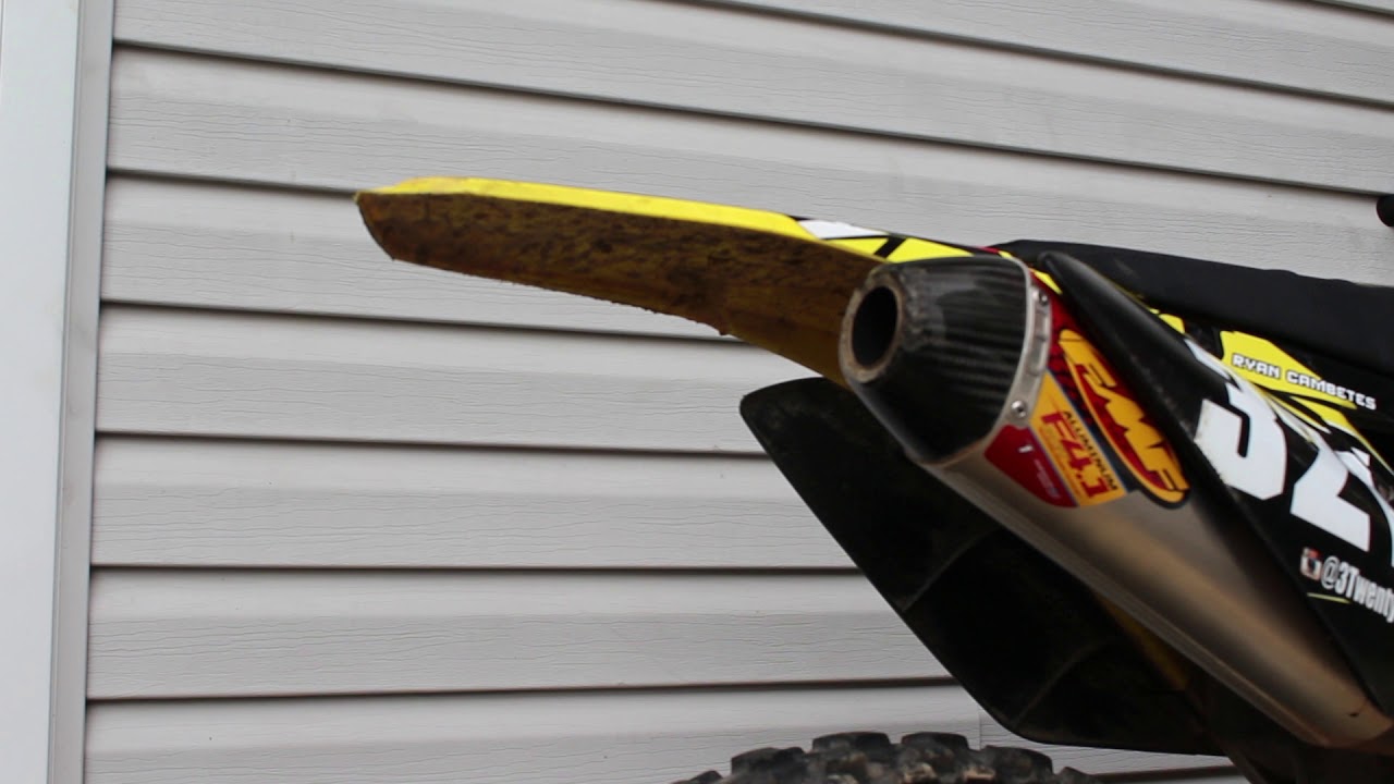 2013 RMZ250 FMF 4.1 Megabomb Revs and Fly By's