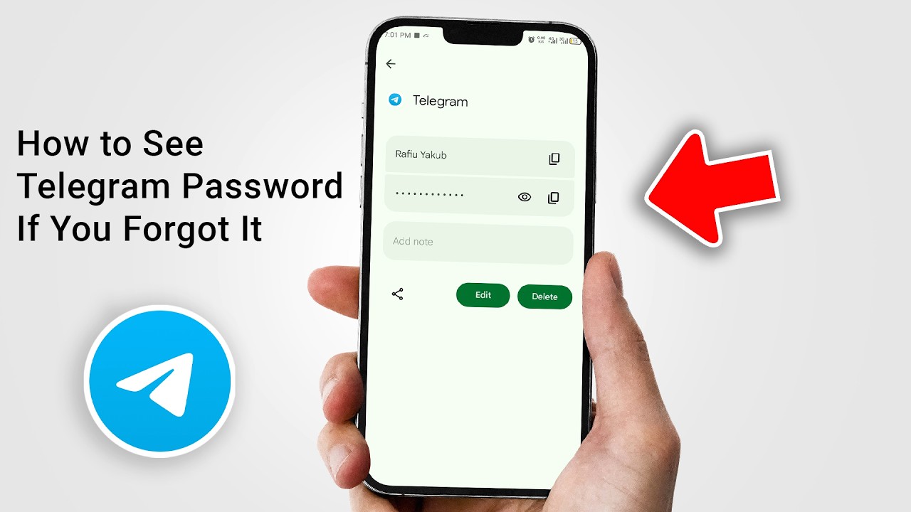 Как посмотреть пароль от Telegram, если вы его забыли.