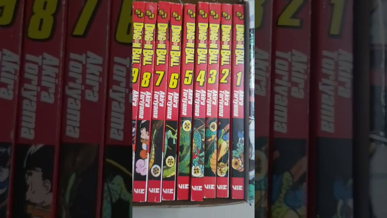 dragon ball complete box set manga #dragonball #manga #comic #viral #anime