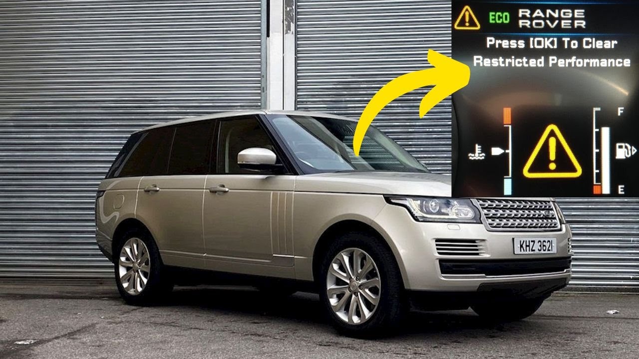&ldquo;Restricted Performance&rdquo; Warning in Range Rover: REASONS