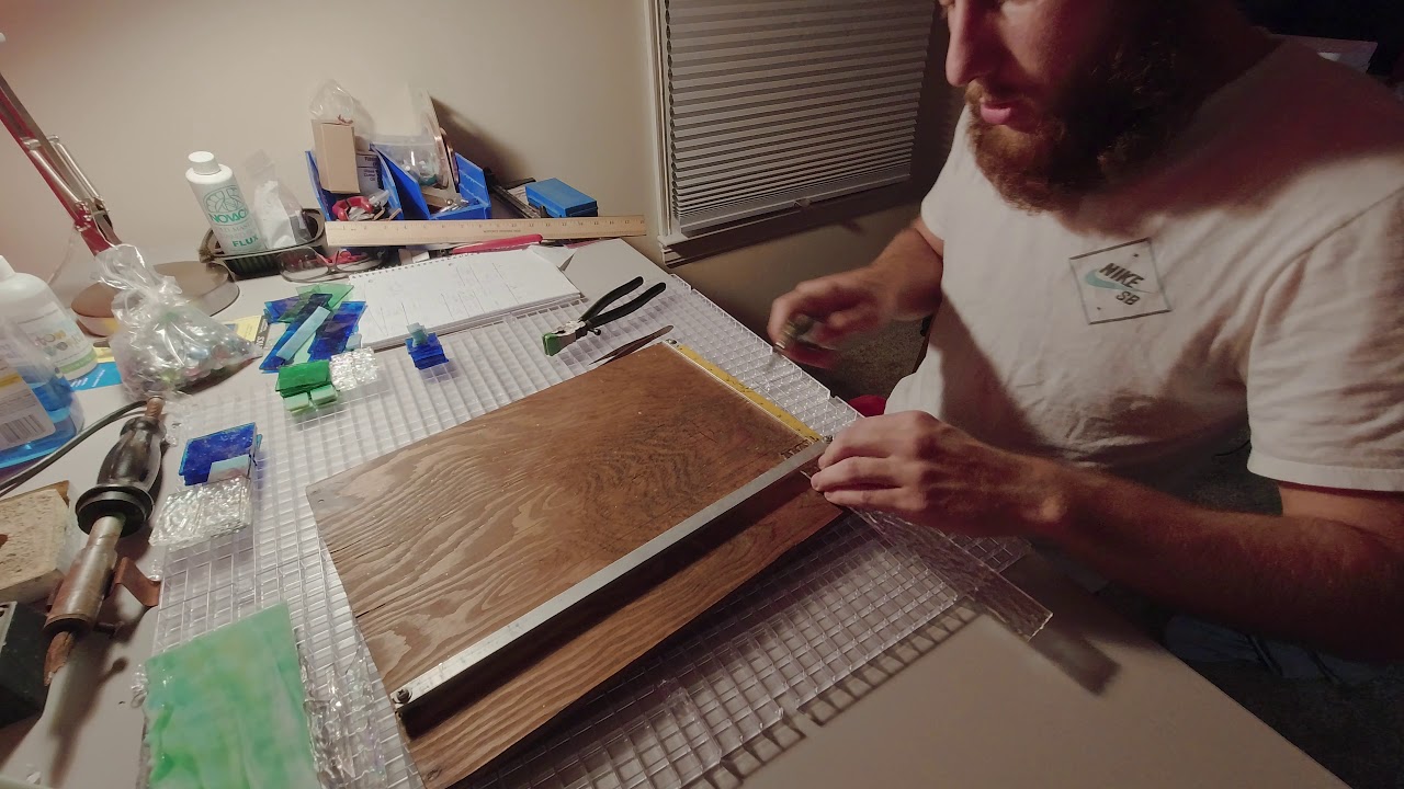 3 Tiered Stained Glass Spinner