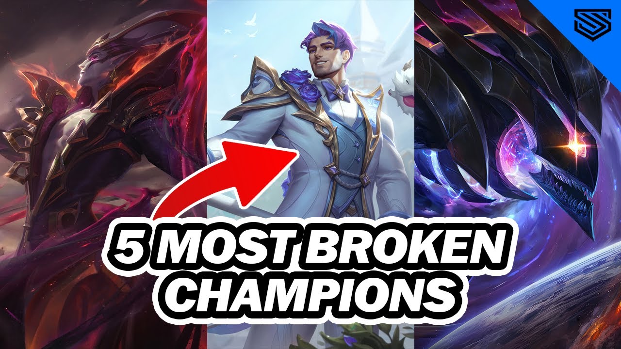 5 BROKEN CHAMPIONS YOU MUST PLAY! 🔥 Wild Rift Patch 4.4D