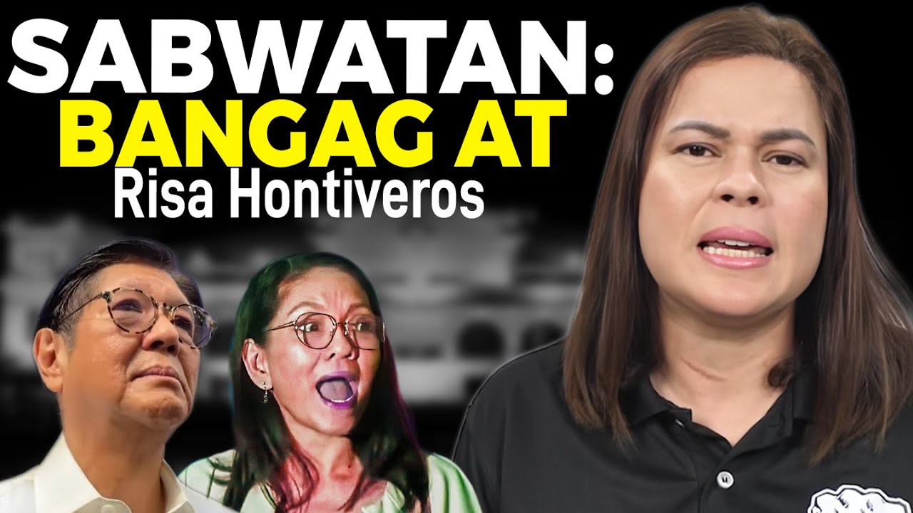 SABWATAN NI MARCOS AT HONTIVEROS BINANATAN NI VP SARA DUTERTE