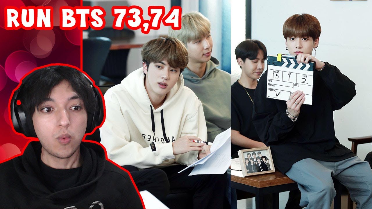 BTS create their own Drama - RUN BTS 73 74 Reaction