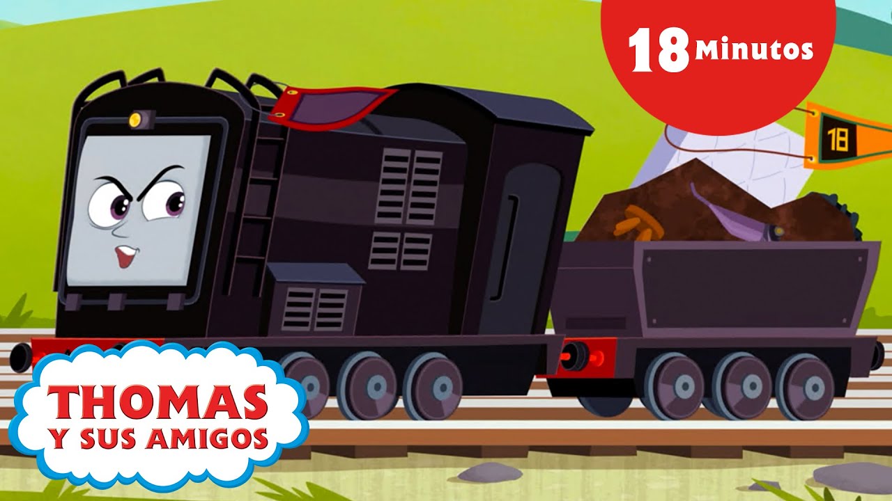 Capturar la Bandera y más | Trenes A Todo Vapor! Thomas y Sus Amigos Mejores momentos
