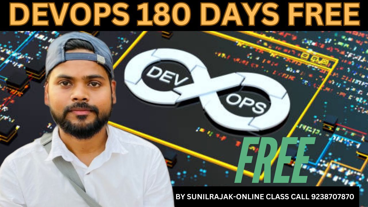 COMPLETE DEVOPS IN 180 DAYS WITH SUNILRAJAK | DEVOPS FULL COURSE |DEVOPS RAODMAP#devopsbustechnology