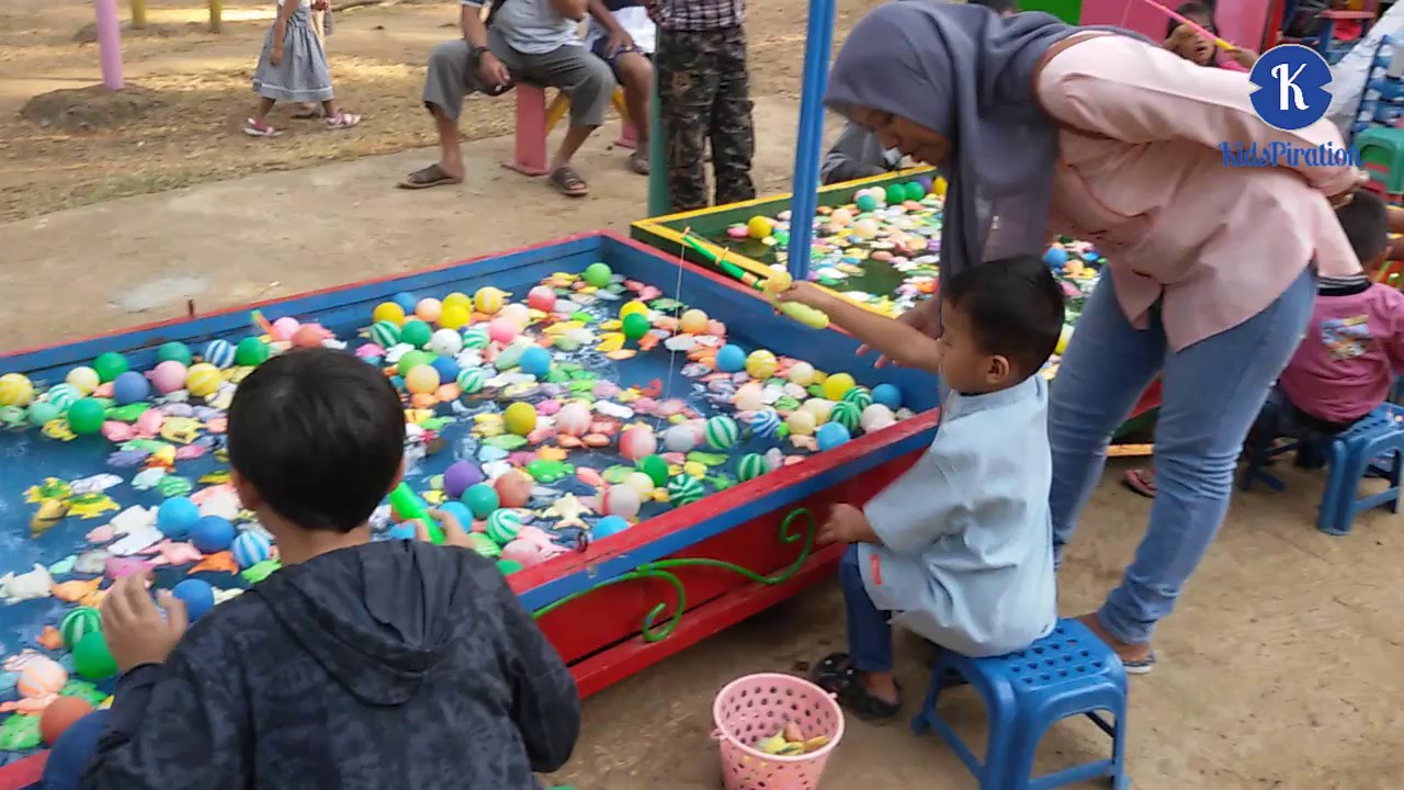 Belajar Memancing Ikan - Mainan Anak