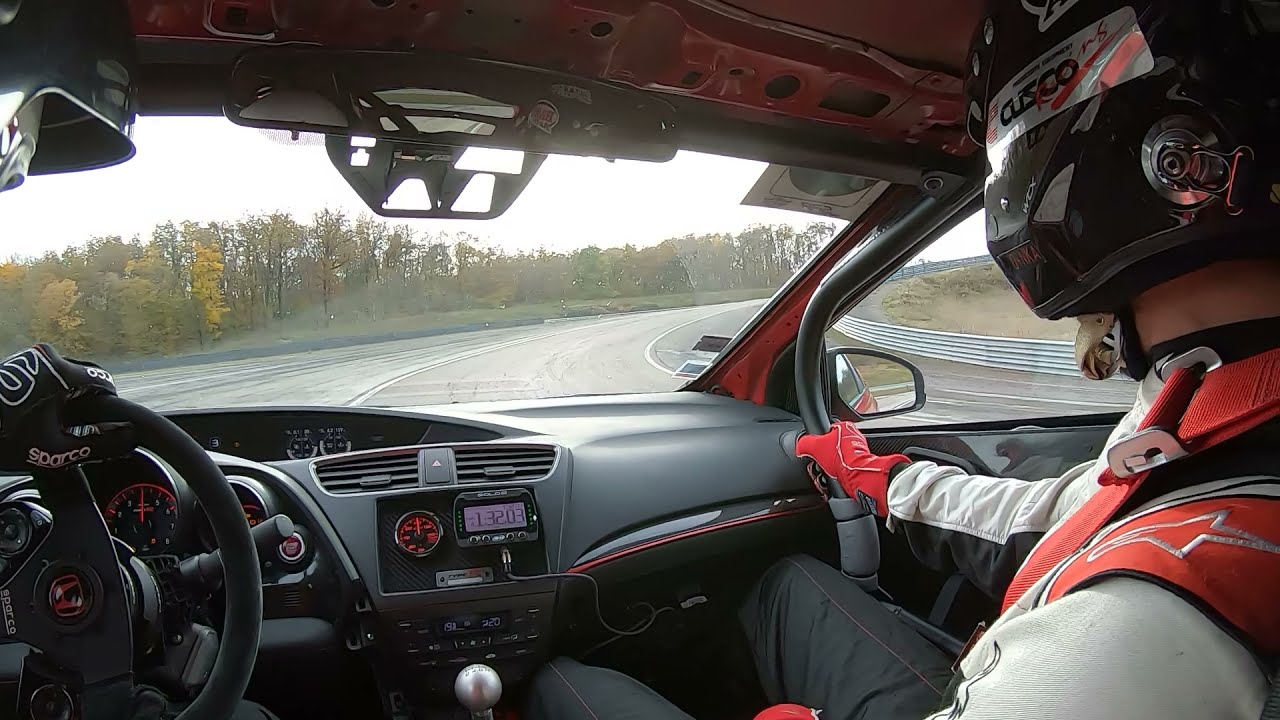 Dijon Prenois Trackday - Track Events - Best lap Honda Civic Type R FK2 by Sovereign - Slick tyres