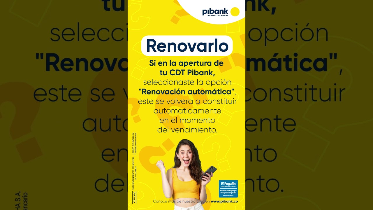 Pibank Contesta - Vencimiento CDT