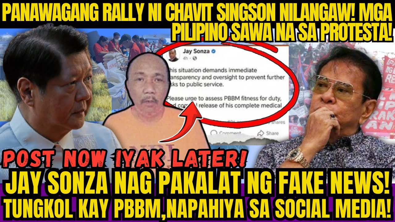 GHOST RALLY NI CHAVIT SINGSON NILANGAW! ILANG MAMBABATAS HUMIINGI PARIN NG KICKBACK!