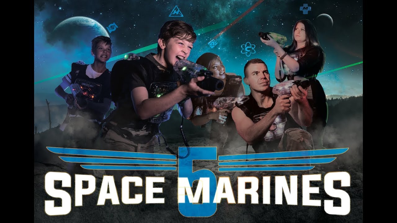 Space Marines 5 - Advanced Laser Tag Game - Laserforce Professional Laser Tag System