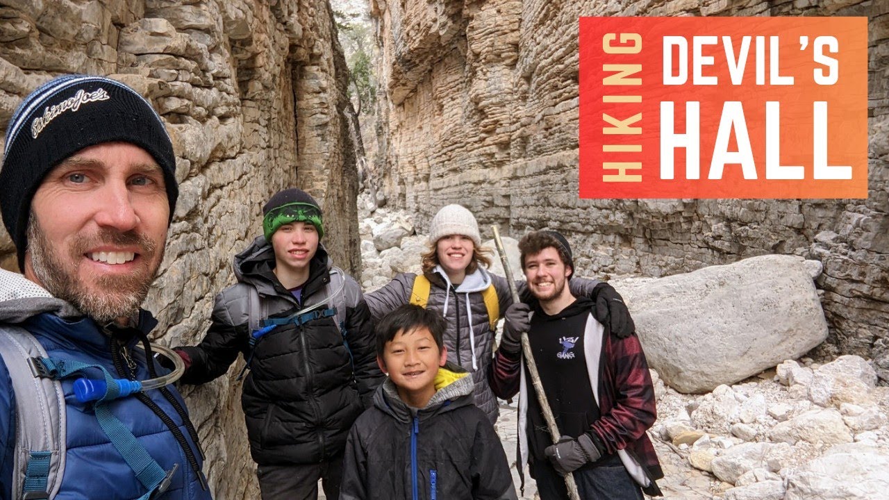 Hiking Devil's Hall in Guadalupe Mountains National Park! #devilshall #guadalupemountains #hiking
