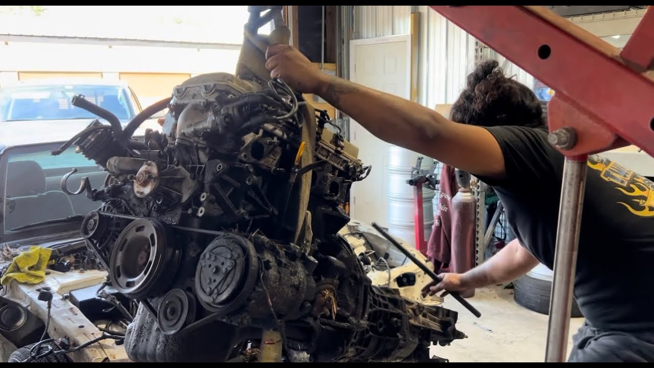 Teardown Begins! S13 Engine Bay Restoration EP. 1