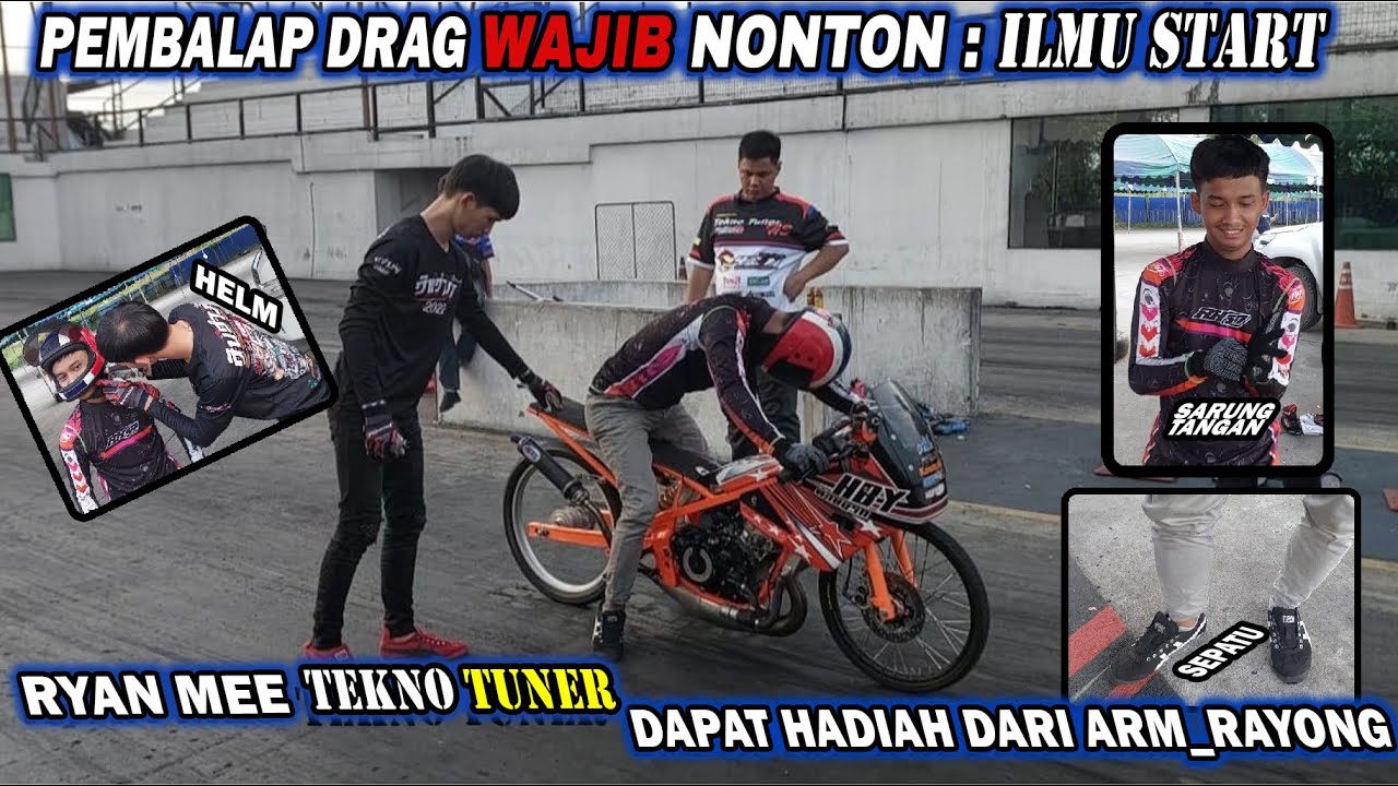 RyanMee TeknoTuner Dapat Hadiah Dari ArmRayong  | Pembalap Drag Wajib Nonton  : Ilmu Start Thailand