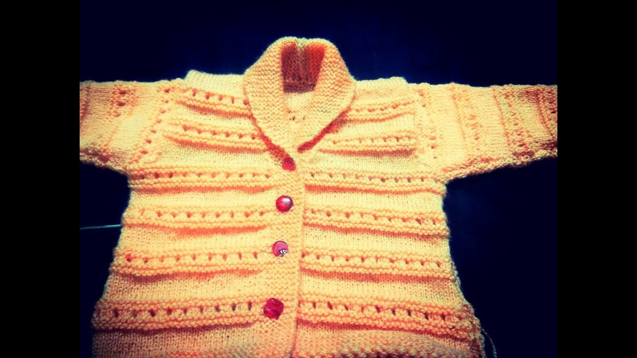 Designer collar neck sweater design in Hindi