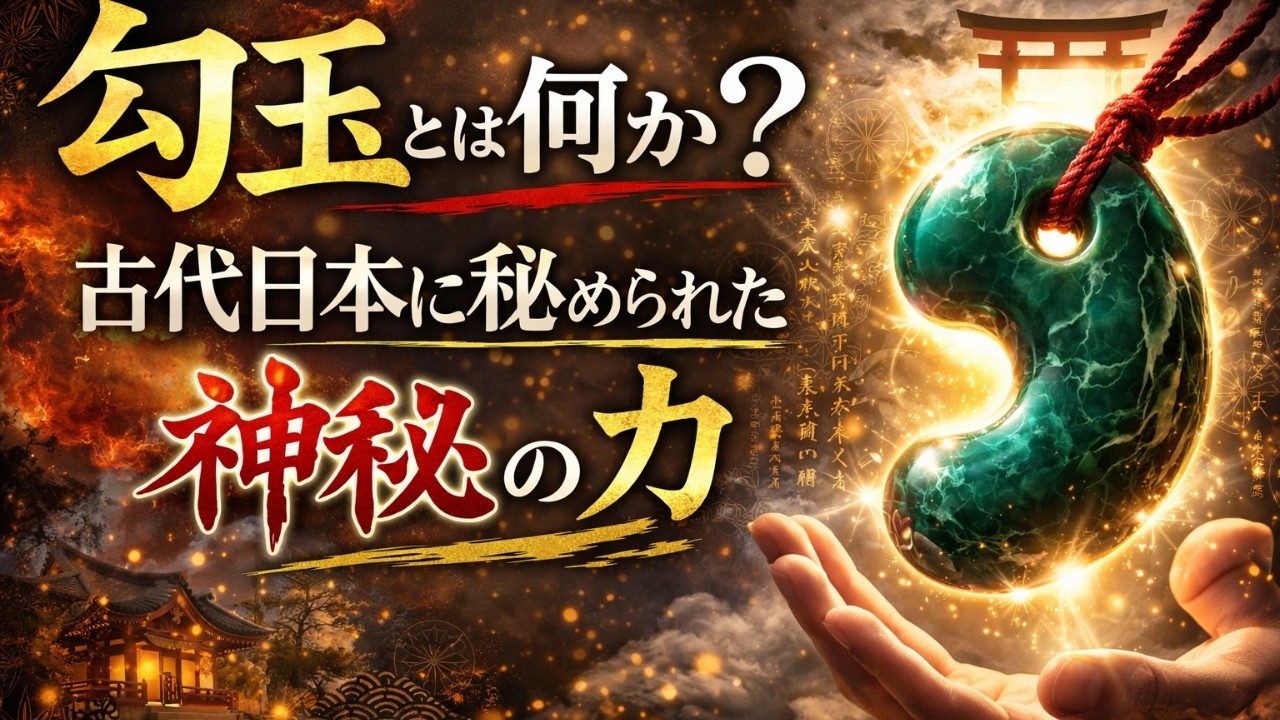勾玉とは何か？古代日本に秘められた神秘の力│神道│古き日本