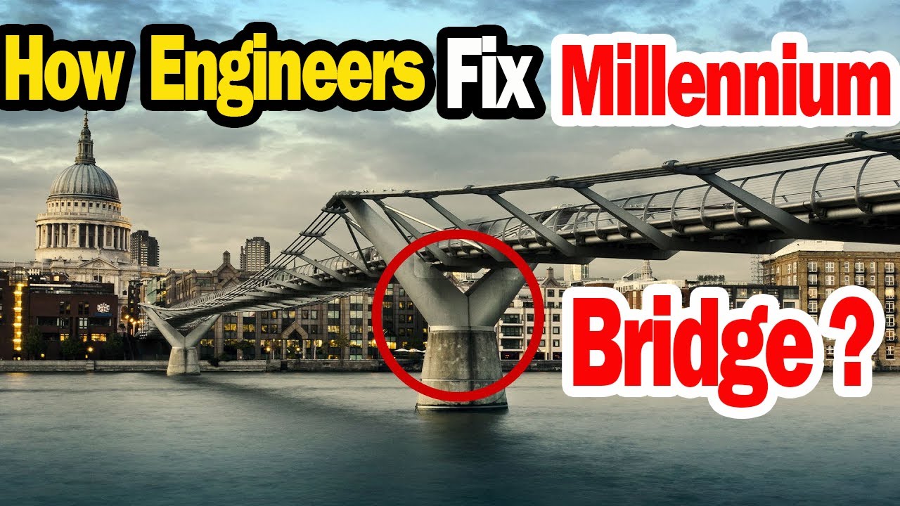 Uncovering the Engineering Marvel of London Millennium Bridge's Wobble Fix | Wonderful Stories