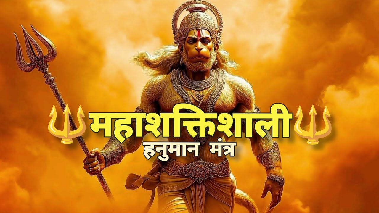 🔱 Most Powerfull Hanuman Mantra for Success | महाशक्तिशाली हनुमान मंत्र | Remove Negativity 