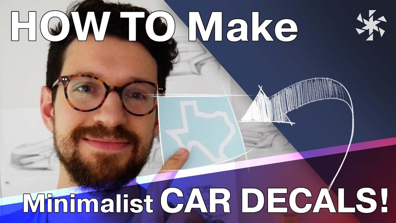How To MAKE AND APPLY DECALS For Your Car! | Silhouette Cameo 4 + Illustrator Technique