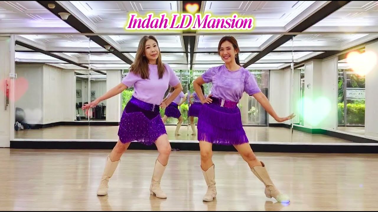 Wo Cheng Yong Xin Ai Zhe Ni - Line Dance ( Demo by Imelda & Frisca) 