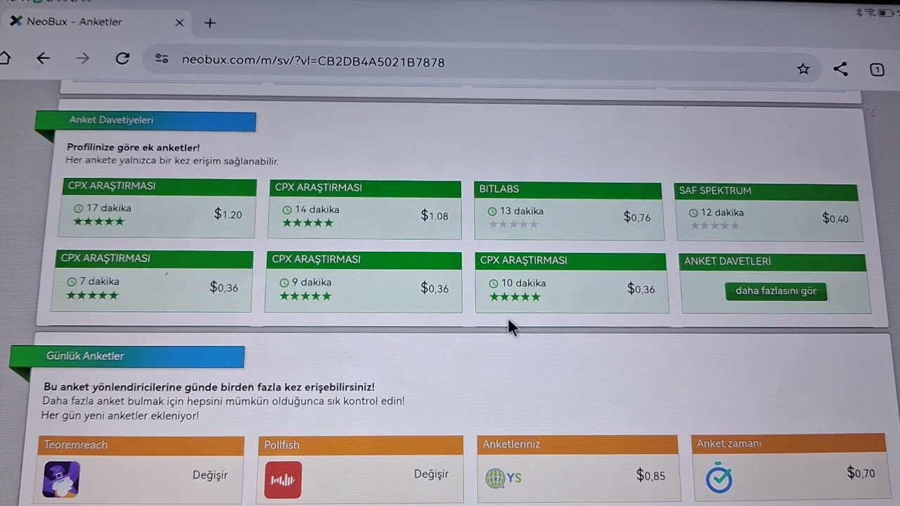 Neobux Sitesi PARA kazanma